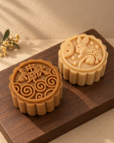 2026 Mid-Autumn Limited｜Mooncake Scented Candle Gift Set – 4 pcs