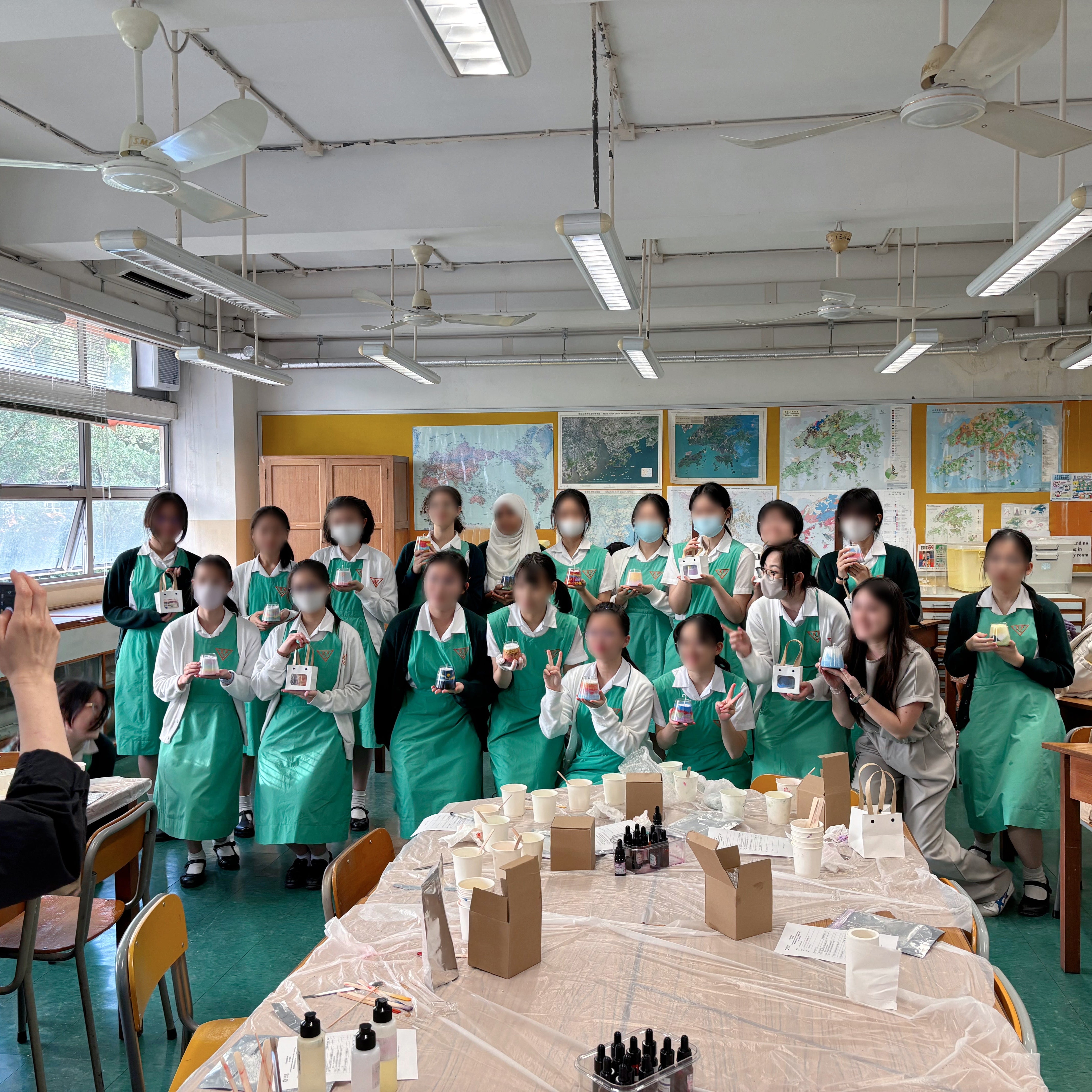公司 學校 到場沙畫蠟燭工作坊