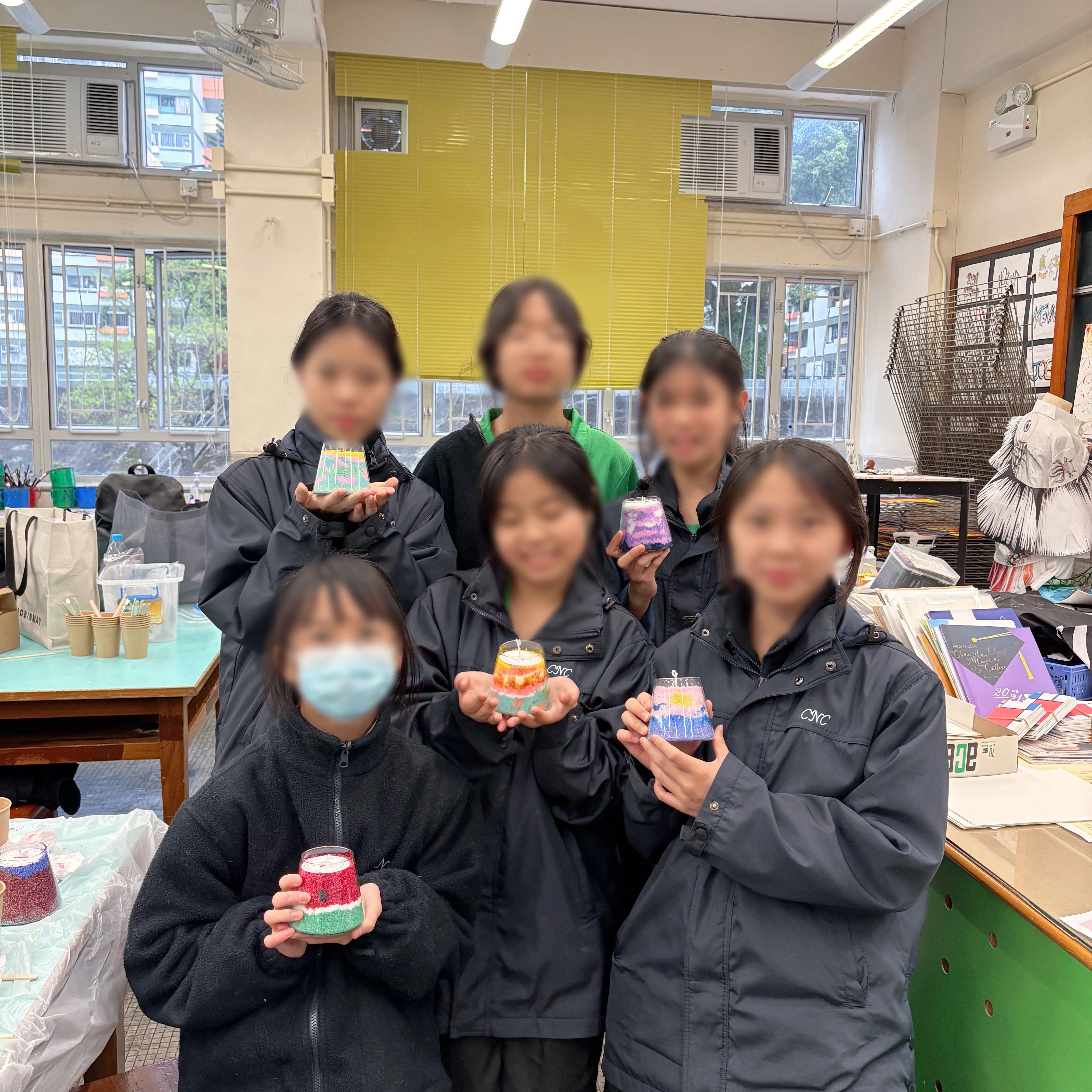 公司 學校 到場沙畫蠟燭工作坊