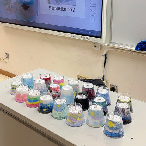 公司 學校 到場沙畫蠟燭工作坊 香港 香水