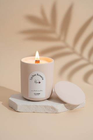 Lychee Rosaria Scented Candle 200g