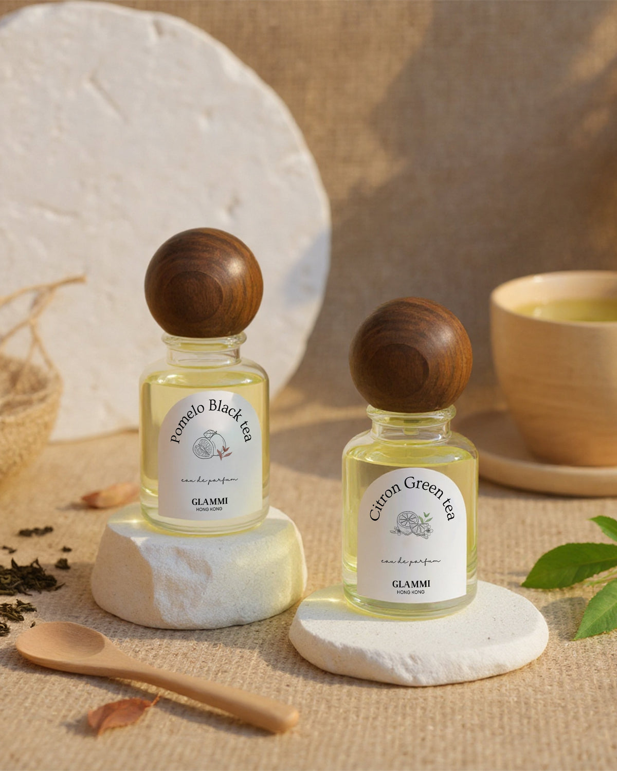 Tea Ritual Duo | Pomelo Black Tea + Citron Green Tea