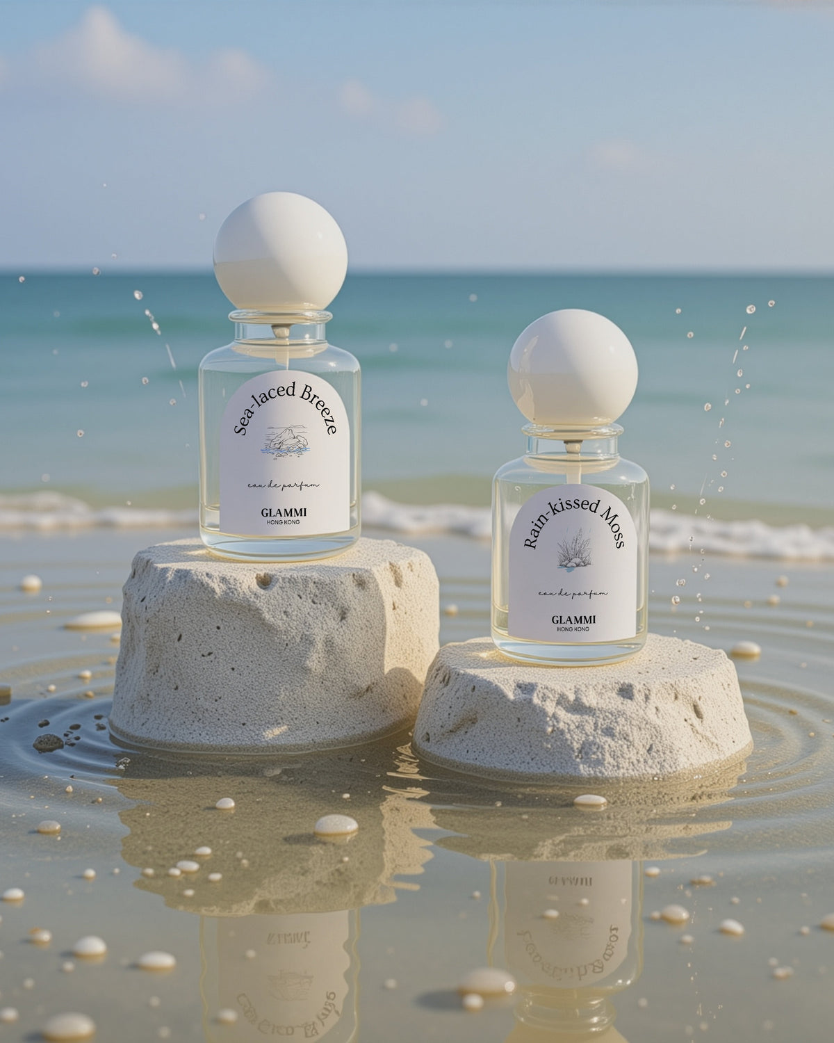 Aqua Duo | Rain-kissed Moss + Sea-laced Breeze