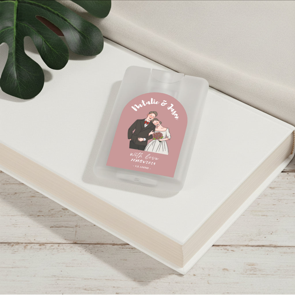 手部香氛消毒噴霧20ml 客製化貼紙 | 婚宴回禮・公司禮物・散水禮